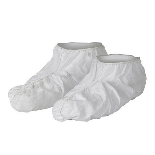 White Kleenguard Shoe Cover Universal S