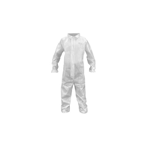 Sms General Purpose Crew Coveralls - 5XLRG - Bulk - 25 Coveralls Per Case (Priced Per Case)