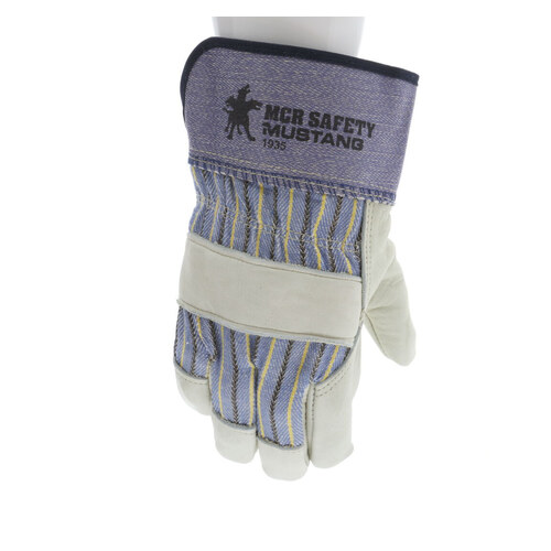 Mustang Grain Leather Palm Gloves W/2-