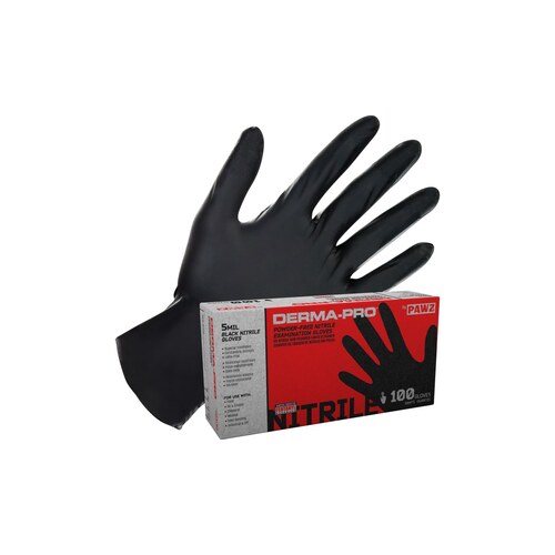 Derma Pro Powder-Free Exam Grade Nitrile Gloves - 2XLRG