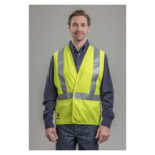 Drifire FR Hi-Vis Twill Contractor Class 2 Vest
