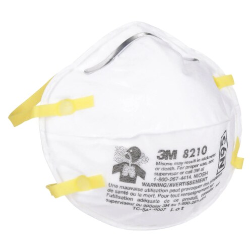 3M Particulate Respirator 8210, N95