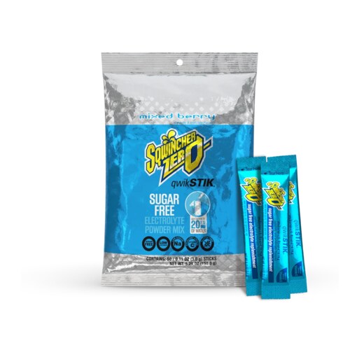 20OZ Yield Qwik Stik Zero, Mixed Berry, 500/Case