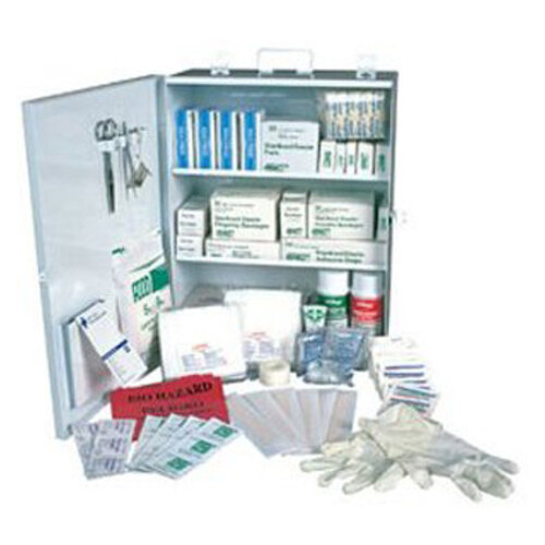 First Aid Kit - 100 Person - Plastic Cabinet - 2021 ANSI