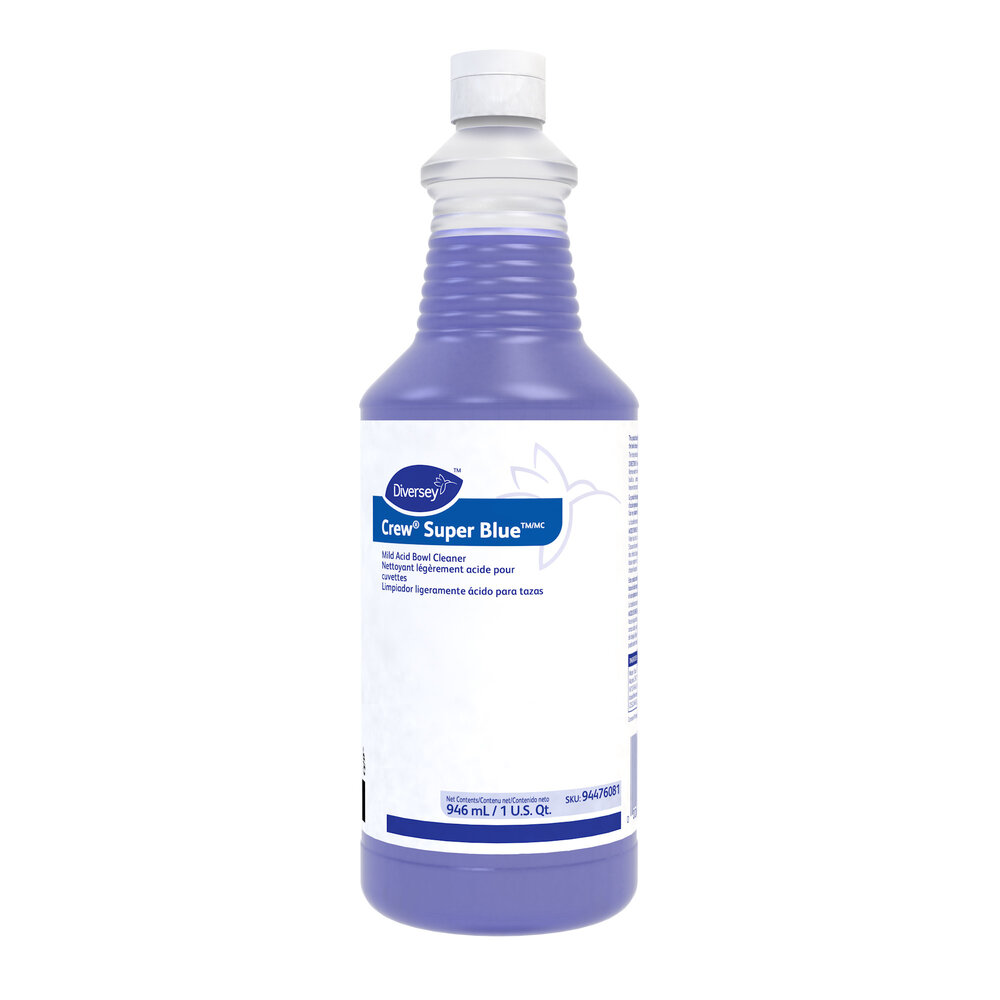Crew Super Blue Bowl Cleaner Mild Acid 32-OZ