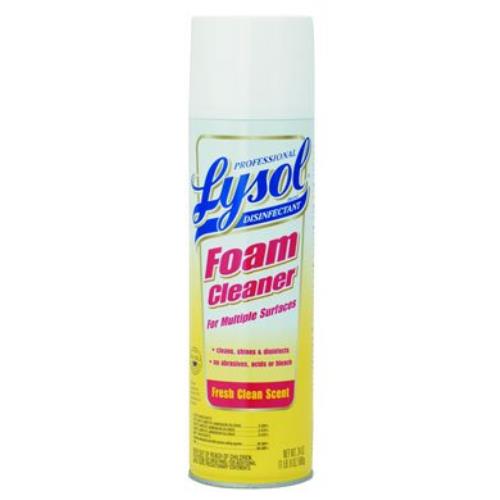 Lysol® Disinfectant Aerosol Foam Cleaner, Fresh Clean Scent, 24 OZ