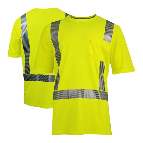 Drifire FR Hi-Vis Dual Hazard Short Sleeve T-Shirt Class 2