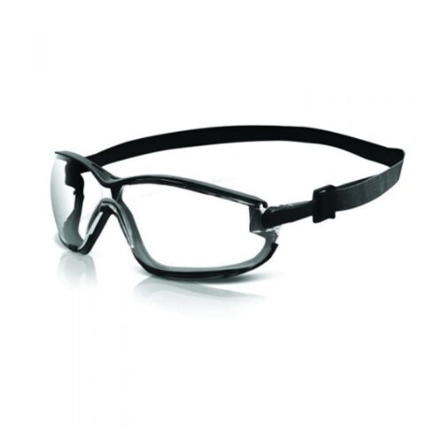 Gloggles Safety Goggles/Glasses All-IN-One - Clear Lens - Polybag