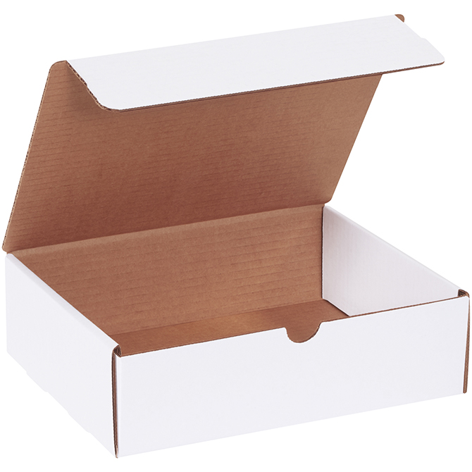 10 X 8 X 3" White Literature Mailer, 50 Mailers/Bundle