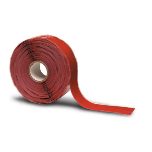 Mox-Tape Reinforced Polyester Fusible Tape - 1" X 12 Yds., 2 MIL, Red