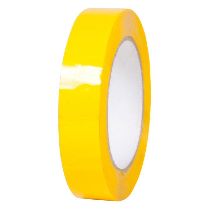 PB2A Carton Sealing Tape - 1" X 110 Yds., 2 MIL, Acrylic, Yellow, 72 Rolls/Case