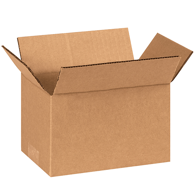 8 X 5 X 4" ECT-32 RSC Corrugated Box, 25 Boxes/Bundle