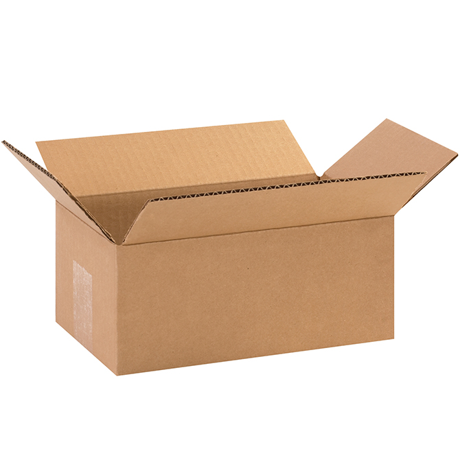 10 X 6 X 4" ECT-32 RSC Corrugated Box, 25 Boxes/Bundle
