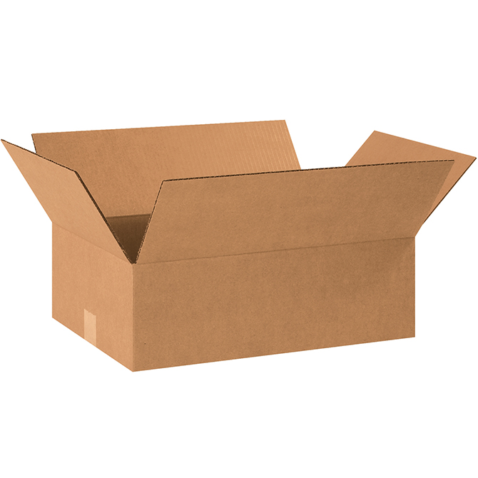 18.5 X 12.5 X 6" ECT-32 RSC Corrugated Box, 25 Boxes/Bundle