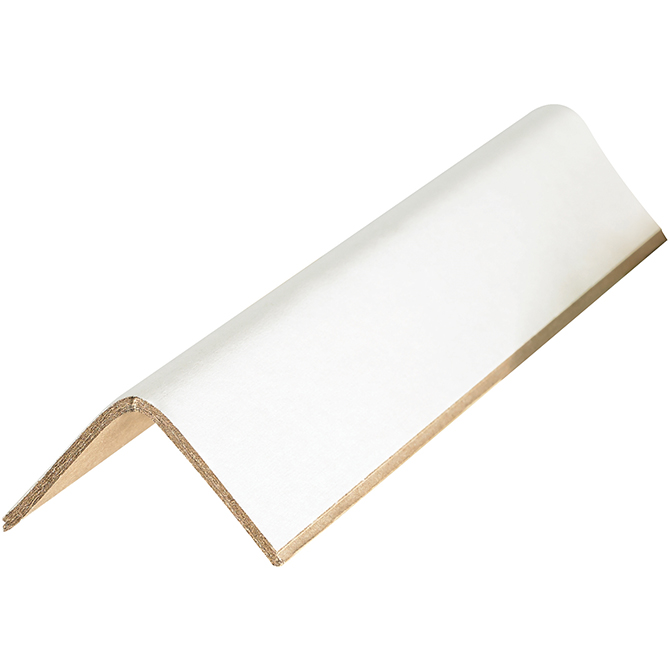2 X 2 X 40" Edge Board Protectors - .120" Thick, White, 100/Case