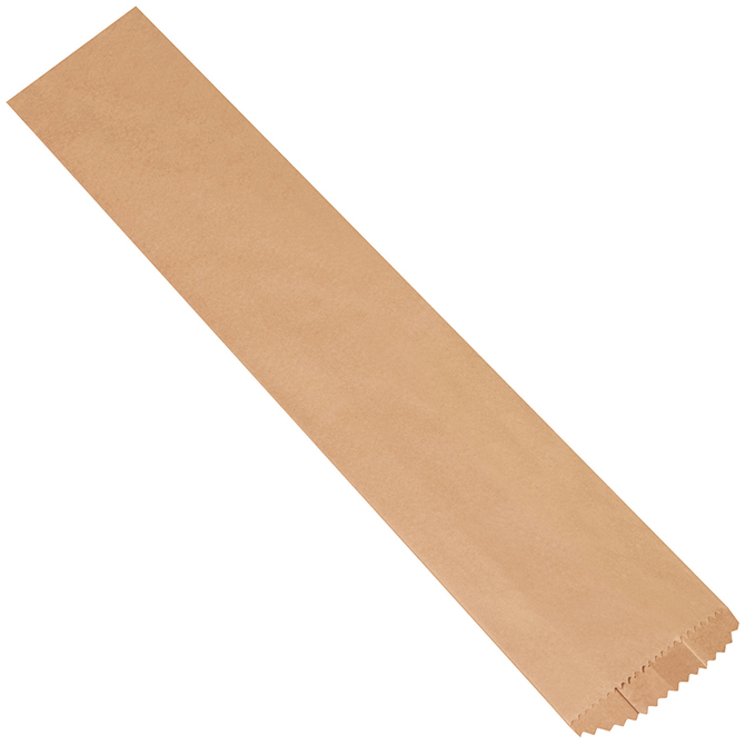 6" X 3.5" X 34" Kraft Bags, 100/Case