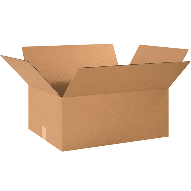 26 X 18 X 10" ECT-32 RSC Corrugated Box, 15 Boxes/Bundle