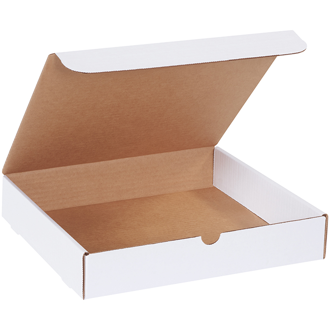 11.75 X 10.75 X 2.25" White Literature Mailer, 50 Mailers/Bundle