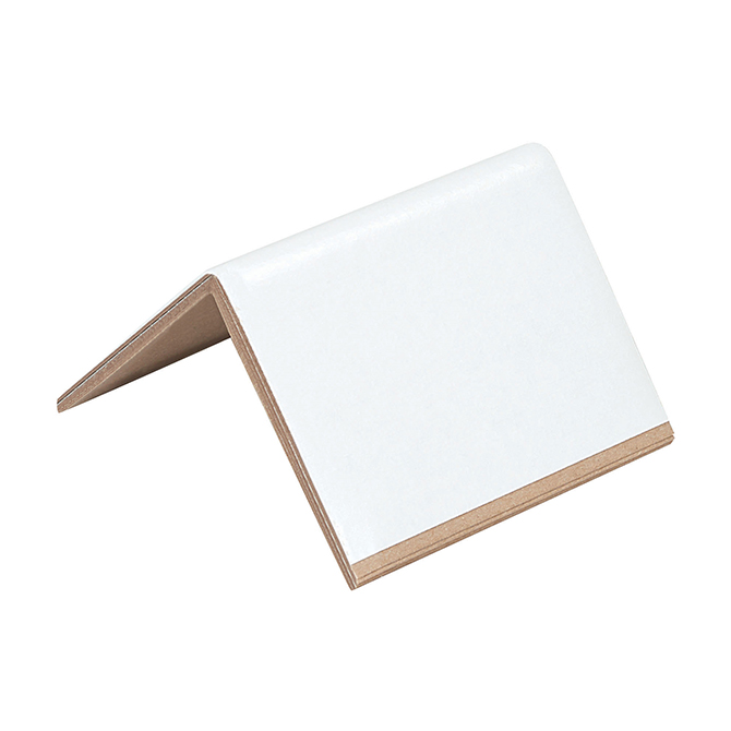 3 X 3 X 4" Edge Board Protectors - .225" Thick, White, 300/Case