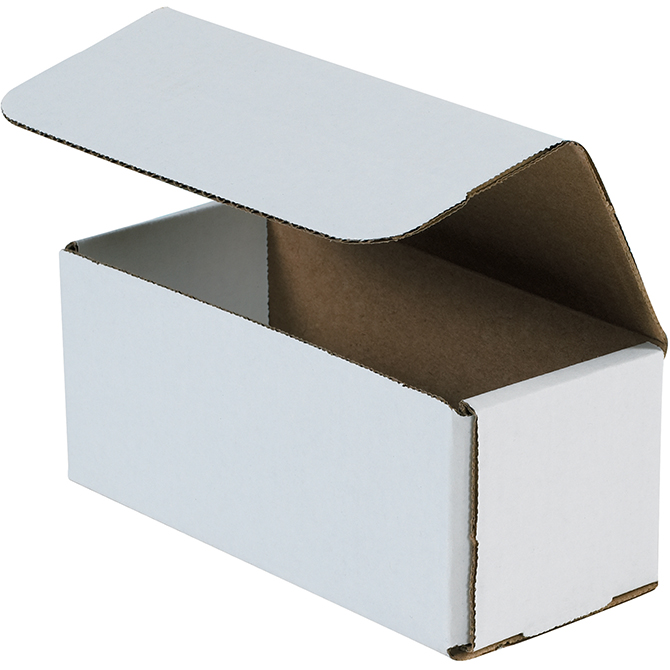 7 X 3 X 3" White Corrugated Mailer, 50 Mailers/Bundle