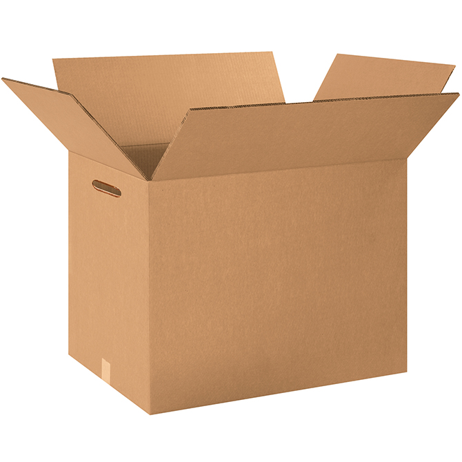 24 X 18 X 18" ECT-48 RSC Double Wall Box With Hand Holes, 10 Boxes/Bundle