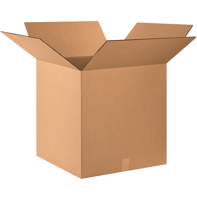 24 X 24 X 24" ECT-71 Heavy Duty RSC Double Wall Box, 10 Boxes/Bundle