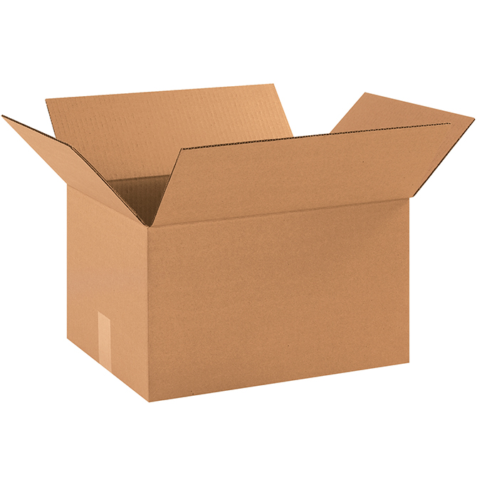 16.25 X 12.25 X 9.3125" ECT-32 RSC Corrugated Box, 25 Boxes/Bundle