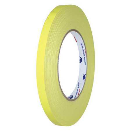 Intertape 600PVC Bag Sealing Tape - 3/8" X 180 Yds., Yellow, 96 Rolls/Case