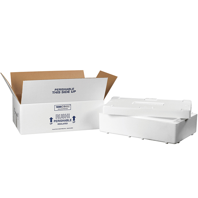 19.5 X 11.5 X 4.125" Printed Cooler Box