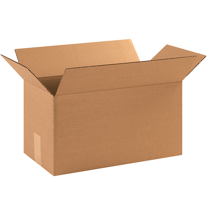 17 X 9 X 9" ECT-32 RSC Corrugated Box, 25 Boxes/Bundle