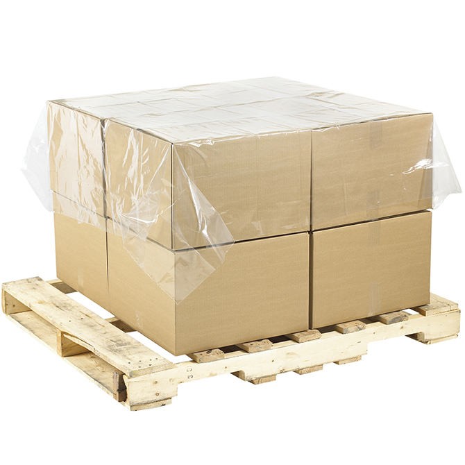60 X 60" - 1.5 MIL Poly Sheeting, Single-Wound, Clear, 250 Sheets/Case