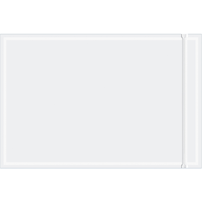 Packing List Envelopes - 6 X 9", Clear / No Print, Resealable, 1000/Case