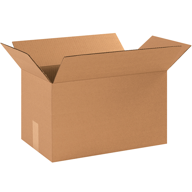 17 X 10 X 10" ECT-32RSC Corrugated Box, 25 Boxes/Bundle