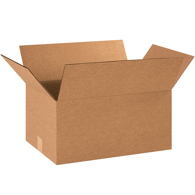 16 X 12 X 9" ECT-32 RSC Corrugated Box, 25 Boxes/Bundle