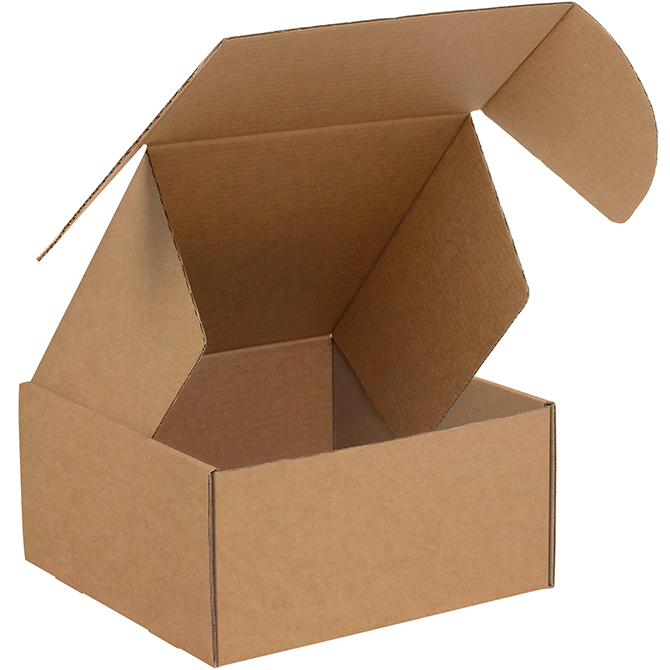 10 X 10 X 5" Kraft Deluxe Literature Mailer, 50 Mailers/Bundle