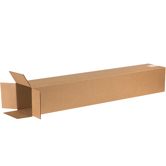 6 X 6 X 40" ECT-32 RSC Corrugated Box, 25 Boxes/Bundle