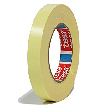 Tesa 4289 Heavy Duty Strapping Tape - 1/2" X 360 Yds., Yellow, 24 Rolls/Case