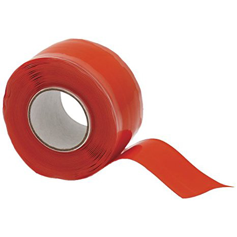 Kirkhill Reinforced RL-6000SA Rtv Tape - 1" X 20 Yds., 20 MIL, Red, 24 Rolls/Case