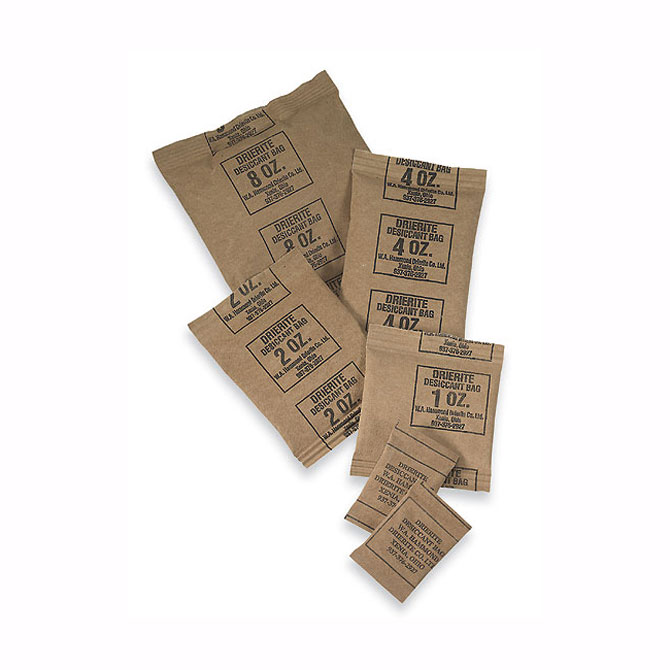 W.A. Hammond Drierite Desiccant Bags - 8 OZ./Bag, 100 Bags/Case, 60018