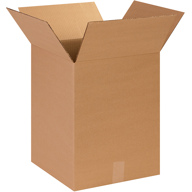 14 X 14 X 18" ECT-32 RSC Corrugated Box, 25 Boxes/Bundle