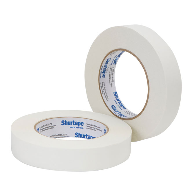 Shurtape FP227 Paper Flatback Tape - 1" X 60 Yds., Fluorescent Pink, 36 Rolls/Case