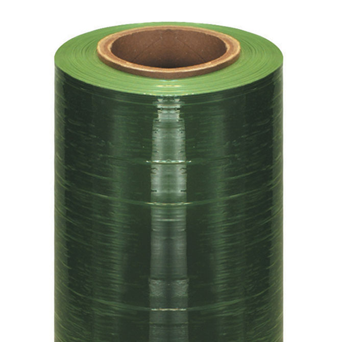 Sigma Uvi Machine Stretch Film - Green, 20", 100 Gauge, 4500 FT., Blown, 40 Rolls/Skid