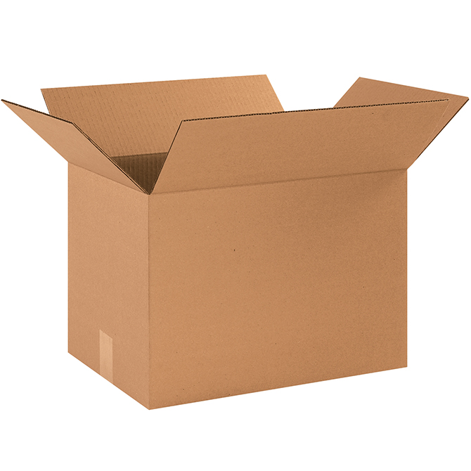 17 X 12 X 12" ECT-32 RSC Corrugated Box, 25 Boxes/Bundle