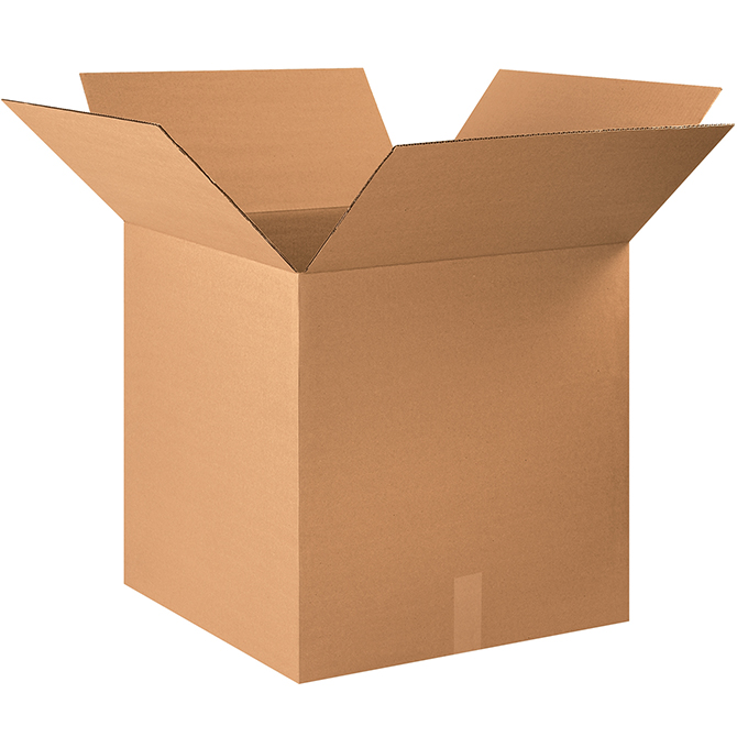 22 X 22 X 22" ECT-32 RSC Corrugated Box, 10 Boxes/Bundle