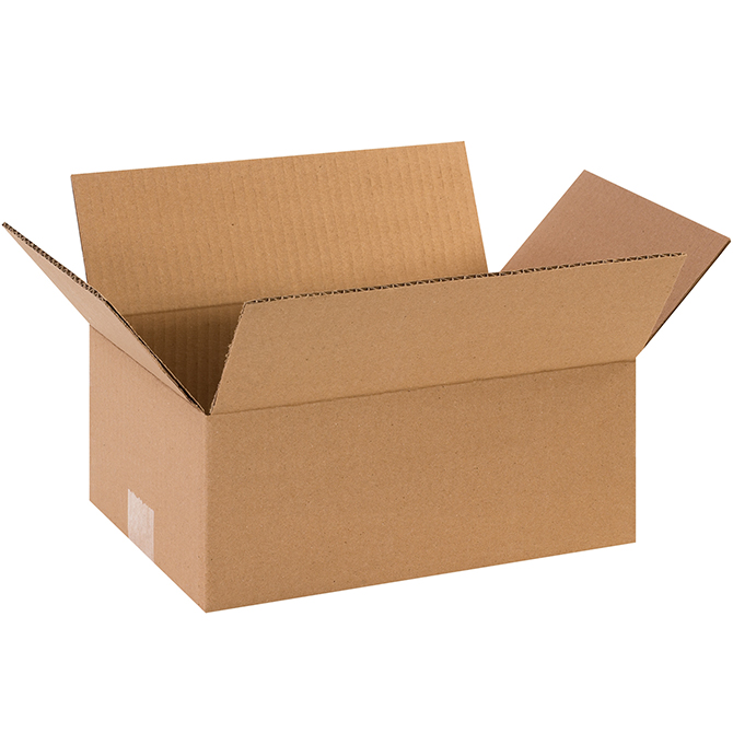 12 X 8 X 5" ECT-32 RSC Corrugated Box, 25 Boxes/Bundle