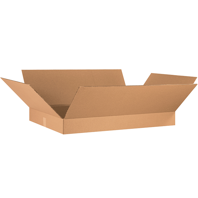 36 X 24 X 4" ECT-32 RSC Corrugated Box, 10 Boxes/Bundle