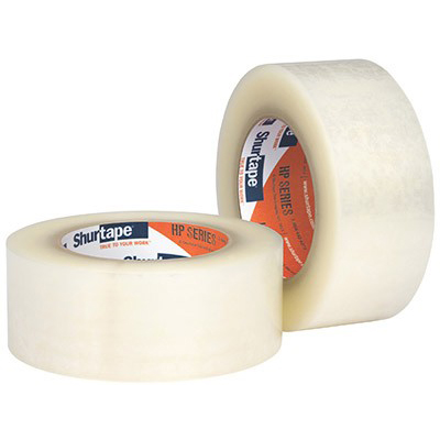 Shurtape Hp 100 Carton Sealing Tape - 2" X 110 Yds., 1.6 MIL, Hot Melt, Clear, 36 Rolls/Case
