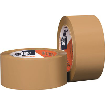 Shurtape Hp 200 Carton Sealing Tape - 2" X 110 Yds., 1.9 MIL, Hot Melt, Tan, 36 Rolls/Case