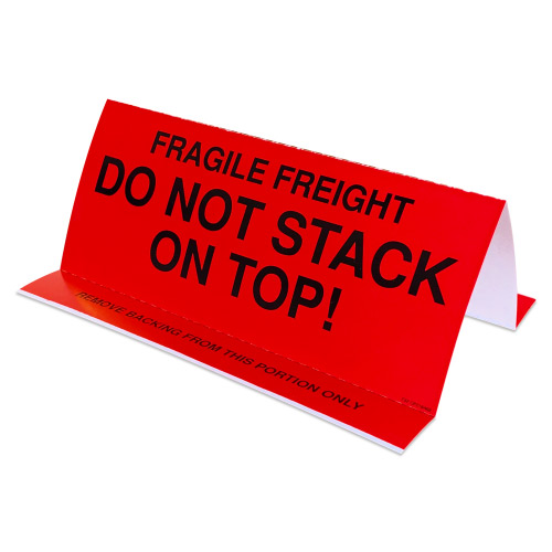 Do Not Stack Label, Folding Tent Style, 1000/Case
