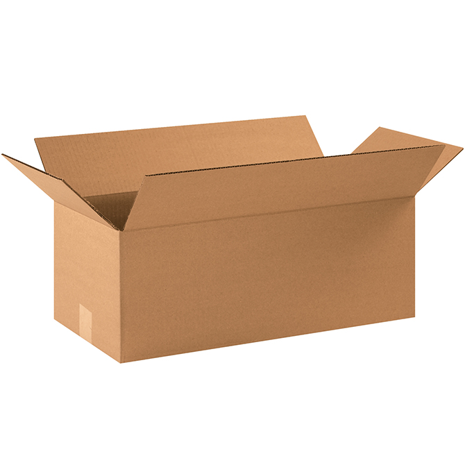 22 X 10 X 8" ECT-32 RSC Corrugated Box, 20 Boxes/Bundle